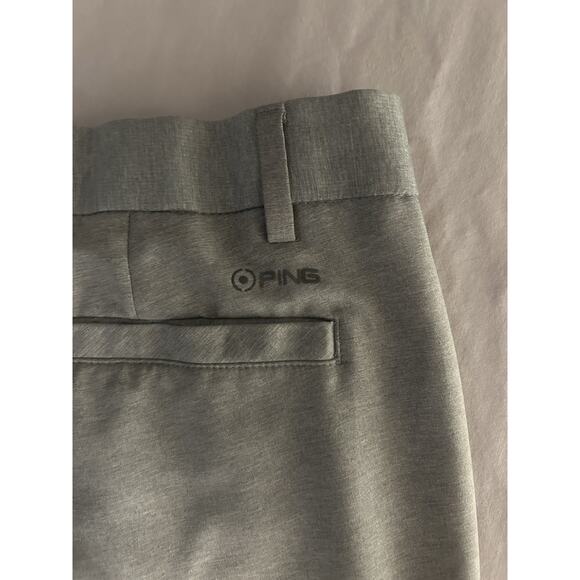 PING SensorCool Men’s Golf Shorts – Size 36 Waist – Gray Performance - Picture 4 of 4